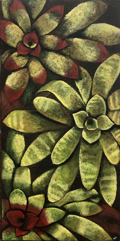 Bromlias - 40 x 80 - Tc Mista